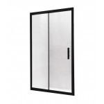 Shower Glass - Sliding Series Sliding Door (1200x1900mm Black)